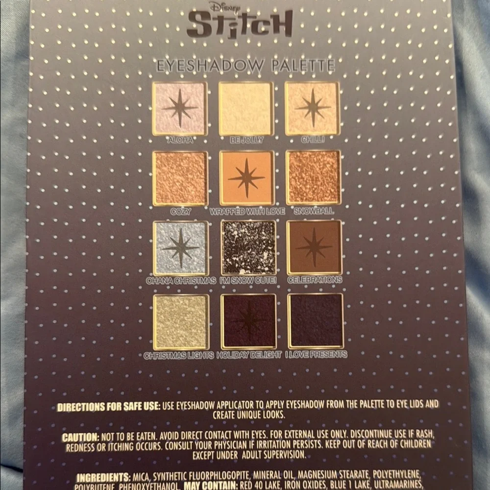 Disney Stitch Eyeshadow Palette